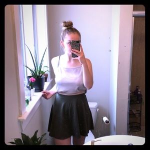 Mary green skater skirt from forever 21